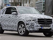Внедорожник Mercedes GLE 2019 проходит финальные испытания