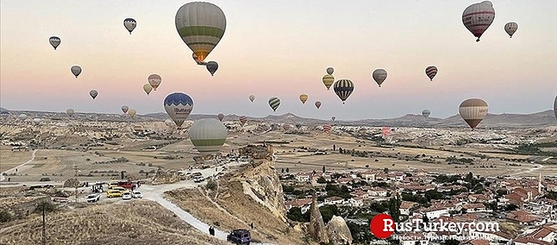 В Каппадокии встретили первый день 2023 года в небе