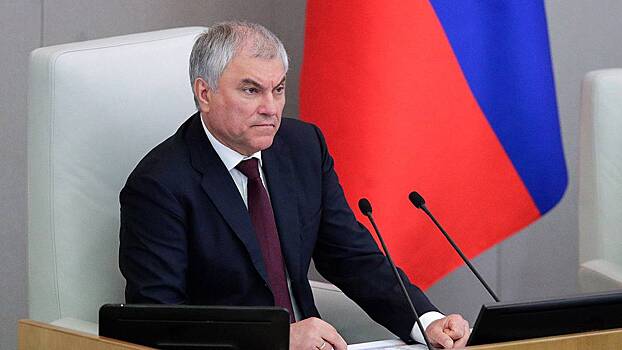 «Тоталитарные режимы»: Володин заявил о крахе демократии в Европе