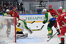 Хоккейная команда президента Беларуси одержала очередную победу