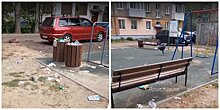 «Три урны забиты мусором, песка нет!»: ярославцы жалуются на состояние детских площадок