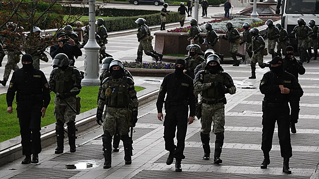 В Минске неизвестные заблокировали несколько улиц