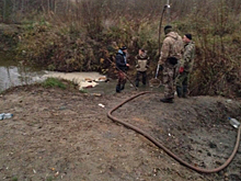 В Зеленоградском районе силовики задержали 12 чёрных копателей янтаря