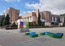 В Тюмени ко Дню города установят трехметровый кубик Рубика: новый арт-объект обойдется в полмиллиона