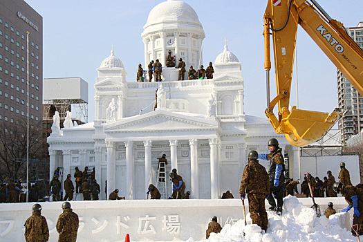 В Саппоро стартовал 76-й Фестиваль снега