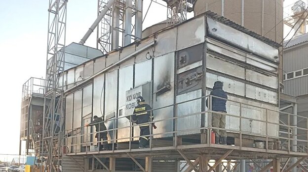 В Городищенском районе сгорели 3 тонны семян подсолнечника