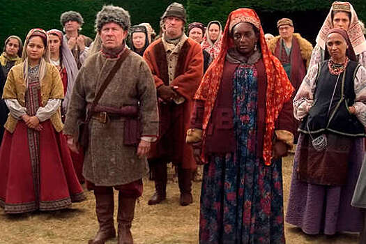 Темнокожие крестьяне появятся в американском сериале о Екатерине II