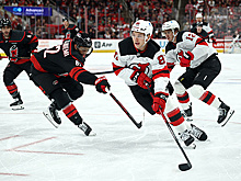 Нападающий "Нью-Джерси" Грицюк набрал первые очки в НХЛ