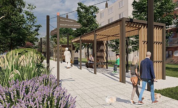 В Красноярске благоустроят бульвар на ул. Краснодарская