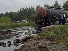 Нижегородский Росприроднадзор заинтересовался разливом битума из-за ДТП