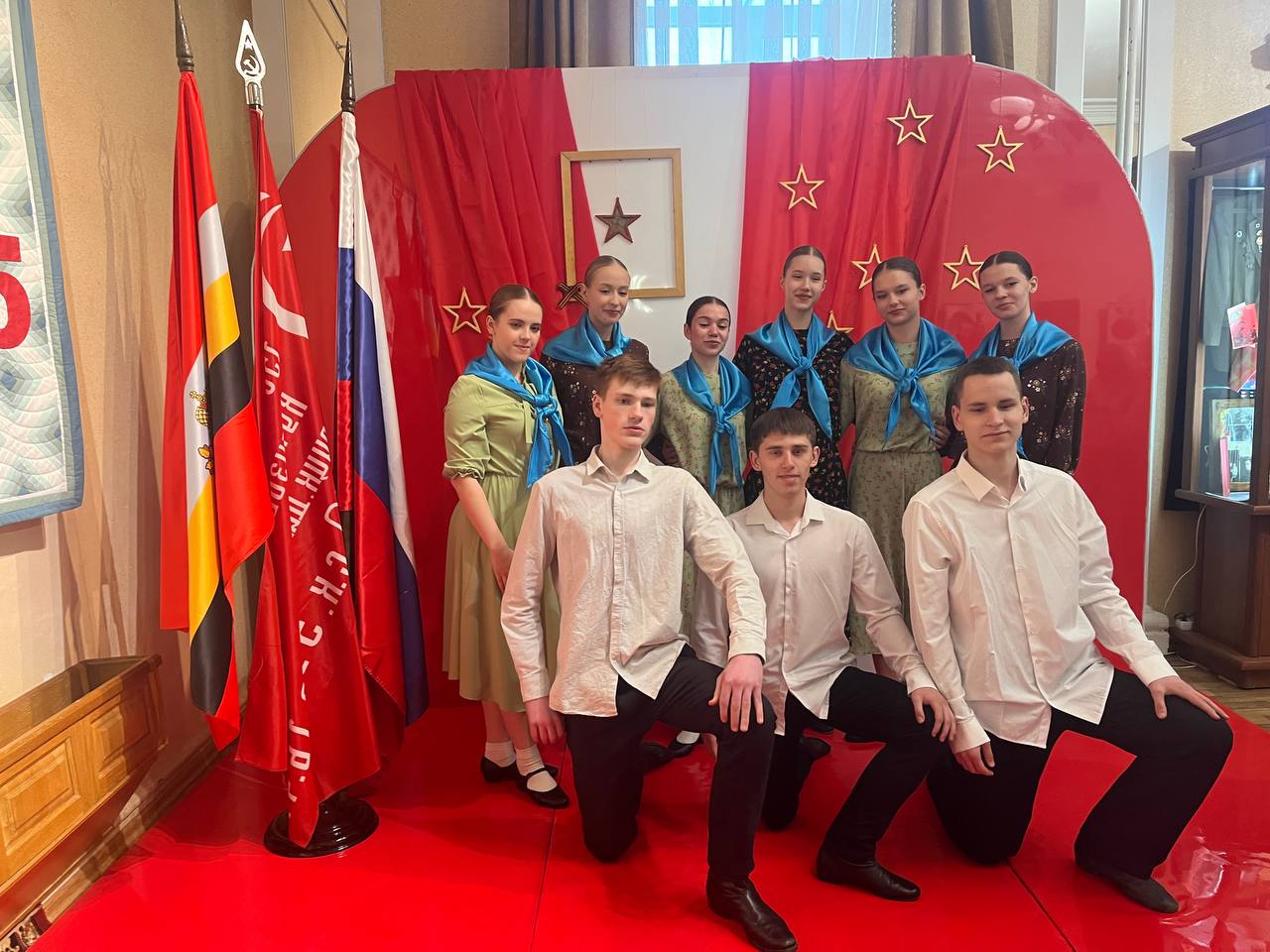 В Курске состоялась премьера спектакля «Наследники Победы»