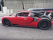 Видео: Bugatti Veyron проверили на динамометрическом стенде в Лас-Вегасе