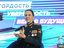 Герой СВО, военврач Мария Мирошниченко в Челябинске поздравила женщин с 8 Марта