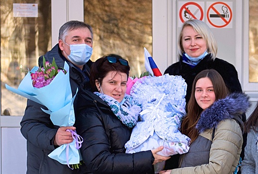 В Курске у девушки, прибывшей из ДНР, родился ребенок