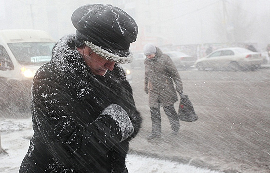 В центре России объявлено штормовое предупреждение