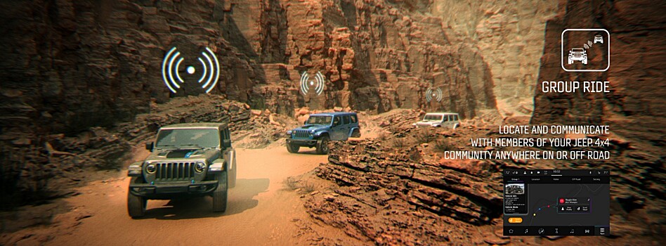 Jeep оснастит своим автомобили проекционным дисплеем с дополненной реальностью и внедорожным локатором