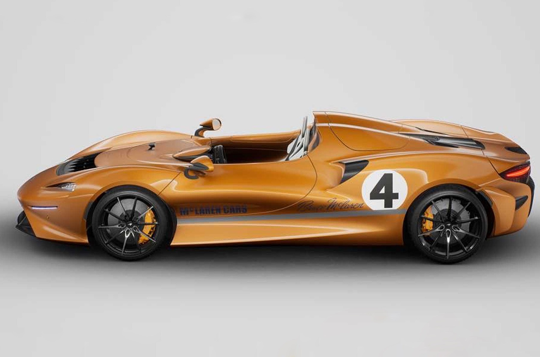 В память о первом оранжевом McLaren построили уникальный суперкар
