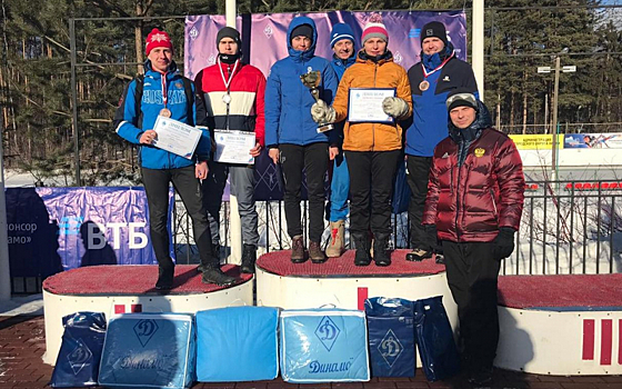 Команда университета МВД заняла первое место в соревнованиях по лыжным гонкам