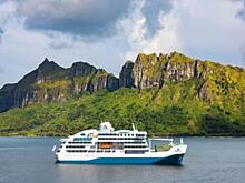 Полинезийский круизный лайнер готовится принять первых путешественников