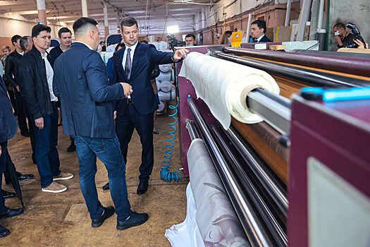 Новый цех производства домашнего текстиля запустили на Балашихинской фабрике