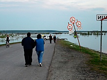 Уровень воды в Ишиме под Тюменью упал ниже критический отметки