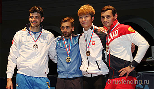 Российские рапиристы завоевали серебро на домашнем этапе Кубка мира