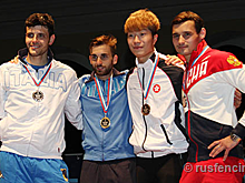 Российские рапиристы завоевали серебро на домашнем этапе Кубка мира