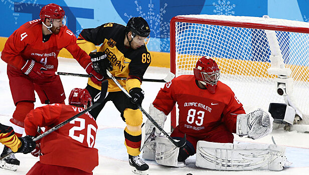 Российские хоккеисты перевели игру в овертайм на ОИ