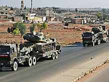 Турецкие военные вошли в сирийский Саракиб