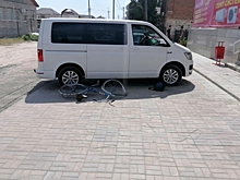Микроавтобус сбил пожилого велосипедиста под Волгоградом