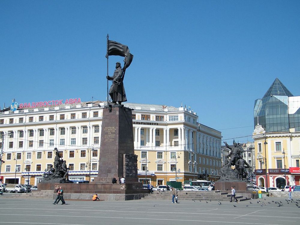 Площадь Борцов за власть Советов на Дальнем Востоке, Владивосток, Российская Федерация