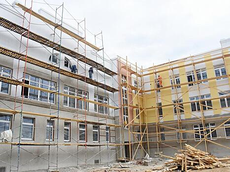 На 75 % выполнено строительство детского сада в Осановском проезде в Вологде
