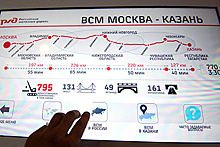 Запуск скоростной магистрали Москва–Казань отложили на год