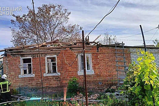 Гладков: боеприпас ВСУ прилетел в частный дом в Шебекино, погибла женщина