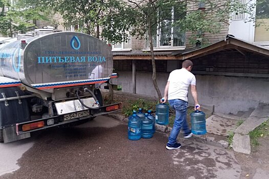 В Выборге из-за коммунальной аварии отключили воду по всему городу