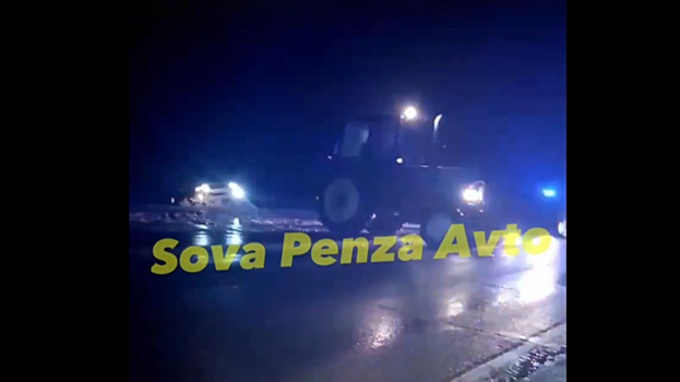 На саратовской трассе вылетела в кювет «Гранта»