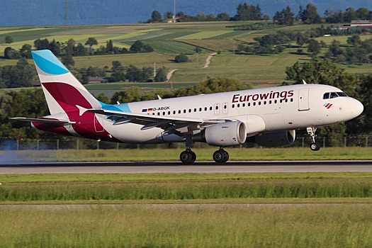 Авиакомпания Eurowings планирует рейсы в российские регионы с июля