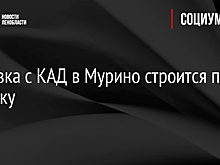 Развязка с КАД в Мурино строится по графику