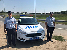 В Татарстане сотрудники ГИБДД успели довезти до больницы беременную девушку за час до родов