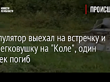 Манипулятор выехал на встречку и снес легковушку на "Коле", один человек погиб