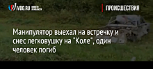 Манипулятор выехал на встречку и снес легковушку на "Коле", один человек погиб