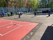 Подопечные центра реабилитации инвалидов «Бутово» приняли участие в соревнованиях по городошному спорту