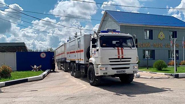 Куренков направил дополнительные силы и средства МЧС в Курскую область