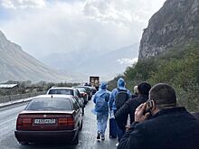 Въезд транспорта в Северную Осетию ограничили из-за ситуации на границе с Грузией