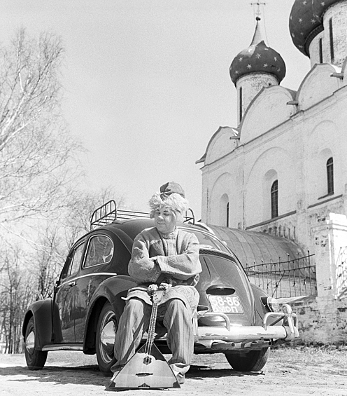 Владимирская область. Суздаль. Клоун Олег Попов, 1968