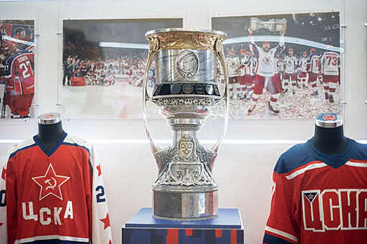 В павильоне "Роснефти" на выставке "Россия" открытия Всероссийский день хоккея