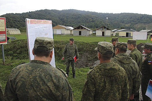 Полевой лагерь для подготовки боевых резервов создали в Северной Осетии