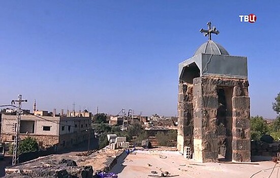 В сирийской Изре ищут средства на реконструкцию храма Георгия Победоносца