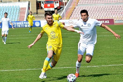 Аймбетов – лучший игрок матча «Ордабасы» – «Астана»