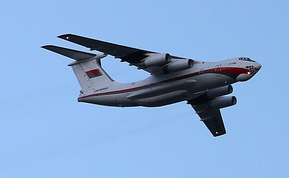 В России заметили еще один самолет ВВС Белоруссии